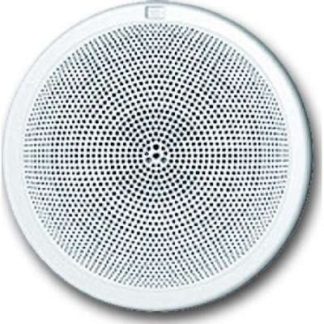 Белая пластиковая защитная решетка динамика - однорамочная, белая, 8227