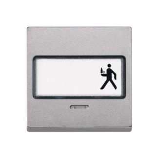 Алюминиевое окно управления с кнопкой и блоком с названием - Накладка на кнопку/кнопку 4...