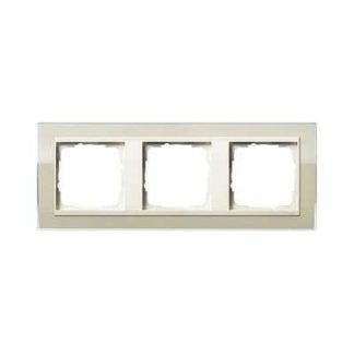 Рама с тройным покрытием, прозрачный песочный цвет - Рама 3-створчатая 0213771