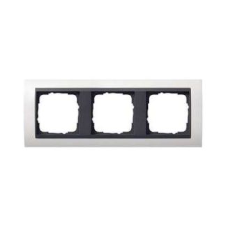 3 рамки чисто белого цвета - Трехсекционная белая рамка 0213808