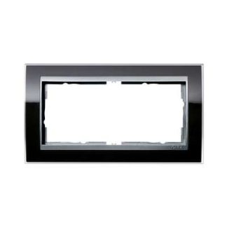 Рамка 2f или MS - двухсекционная черная рамка 1002736