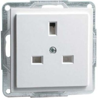 Розетка Pure White 13A 250V (Великобритания) - комбинированный выключатель/настенная розетка D 20.6670.02 GB