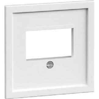 Чисто белая крышка для телефонной розетки AT - пластина D 20.610.022 TDO
