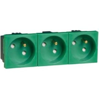 Трехпозиционная розетка - Комбинированный выключатель/настенная розетка B 6273.42 EMS SI WI