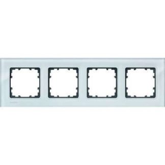 Рамка с 4 стеклами Delta Miro, белая - Рамка 4-створчатая 5TG1204-1