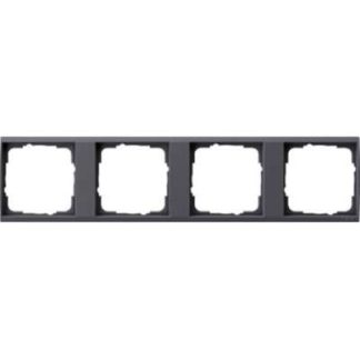 Четырехсекционная прозрачная антрацитовая опорная пластина - Аксессуары для домашнего монтажа 1464728