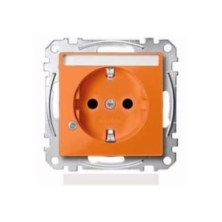 Розетка Schuko ZSV в оранжевой коробке с надписью Ko.Licht - Electric socket MEG2303-0302