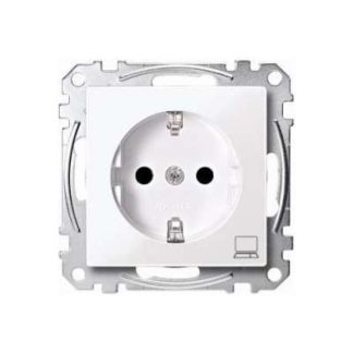 Компьютерная розетка Schuko с кодом AWS/GL - электрическая розетка MEG2350-0325