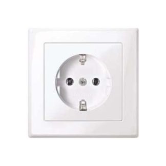Разъем SCHUKO с полным покрытием aws/gl - Разъем (MEG2401-1425)