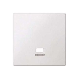 Центральная пластина Zugsch.polarweiß, смотровое окно - белая накладка на переключатель/кнопку...