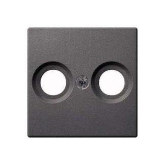 Центральная пластина антрацитового цвета для антенного разъема - Центральная крышка MEG4122-0414