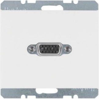 Глянцевый белый VGA-разъем Polar - базовый элемент с центральной крышкой 3315407009