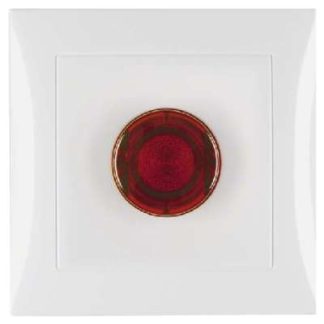 Выключатель для лестницы E10, белый - Кнопка 1, замыкание контакта (NO), белый 51018989