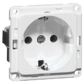 Розетка SCHUKO EB, чисто белая - Вилка D 6511.02 ME