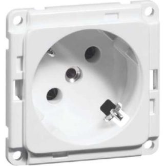 Электрическая розетка SCHUKO EB, 45 градусов, чисто белый цвет - Комбинированный выключатель/розетка...