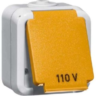 Розетка NEMA, 20 А, 125 В, серая - NEMA D 6670/20 US WAB Socket