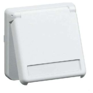 Розетка SCHUKO EB, этикетка, чисто белый цвет - Розетка (гнездо) D 6711.02 NA WE S