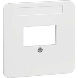 Чисто белая крышка для телефонной розетки AT - пластина D 80.610.02 TDO