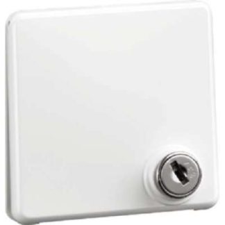 Розетка SCHUKO с откидной крышкой, с фиксатором, чисто белого цвета D 80.6511.02 K VS