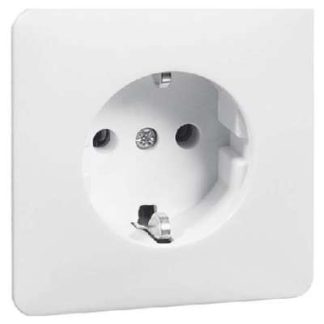 Розетка SCHUKO, сигнальный контакт, чистый WS - Электрическая розетка D 80.6611/4.02