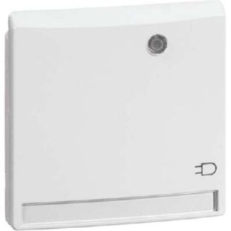 Розетка SCHUKO с маркировкой, Kd, ​​чисто белый - Комбинированный выключатель/розетка D95.6...