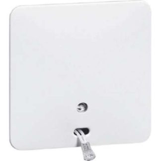 Выключатель, потяните вверх, чисто белый - Встраиваемый двухсторонний выключатель кремово-белого цвета, высота 80 см.