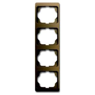 4-секционная коричневая рама, вертикальная альфа - 4-секционная коричневая рама 1734 КА-21