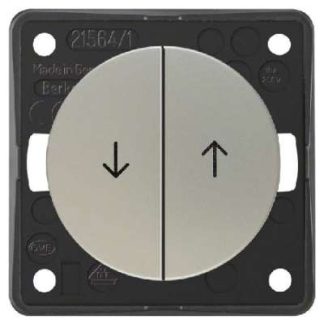 Кнопка-качелька Jal. из матового хрома с стрелкой, односторонняя, для рулонных штор 936532568