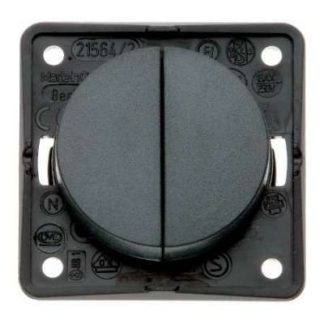 Тумблерный переключатель, глянцевый черный - встроенный переключатель, черный 936552510