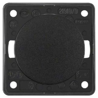 Глянцевый тумблерный переключатель - Кнопка 1, замыкание контакта (NO), черный 936712510