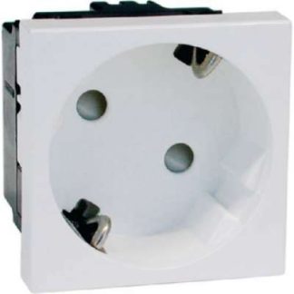 Розетка SCHUKO, 1 шт., антрацит, 16 А, 250 В, 2 контакта, 33G D 6211.21 EMS SI WI