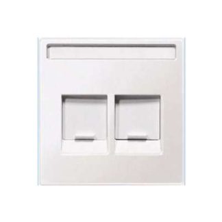 Центральная пластина 2f.pws f.Mod.Jack Schr.feld - Центральная крышка модульного разъема MEG4564-0419