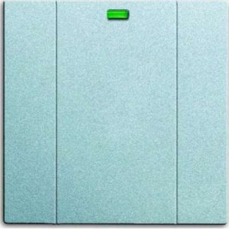 Элемент управления, односторонний, алюминиевый, серебристый - Пульт дистанционного управления для коммутации устройств 6731-83