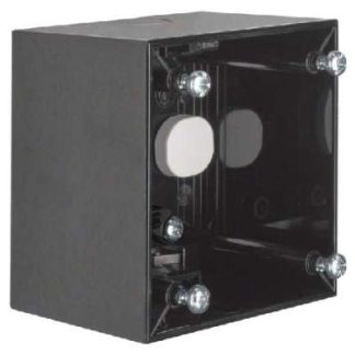 Корпус для поверхностного монтажа, черный/светлый, 1 шт., высокое качество исполнения - Одинарный корпус для поверхностного монтажа, черный 911512520