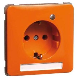 Розетка SCHUKO с оранжевым светодиодом без зажимов - Розетка (гнездо) H80.651133SINALEDEK6