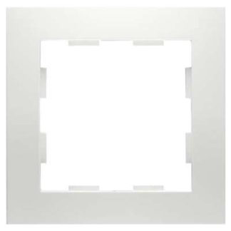 Рамка 1x чисто белая - Рамка 1x белая D 11.571.02