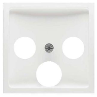 Крышка антенного разъема чисто белого цвета - Плоский коаксиальный антенный разъем D 11.610.02 для телевизора