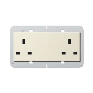 Двойная розетка 13А CWS - Розетка (278201)
