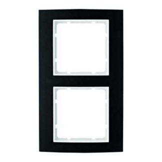 Двойная рамка, черный цвет, артикул 10123025
