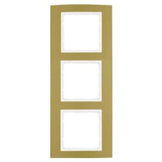 Тройная золотая оправа 10133046