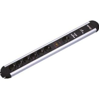 Удлинитель с несколькими розетками, 6+1, без выключателя - Алюминиевый удлинитель...