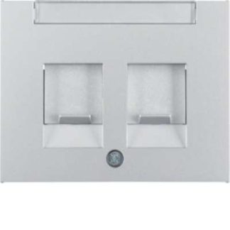 Центральная секция из алюминия с пылезащитной молнией - Модульная центральная крышка J-образной формы...