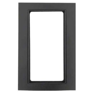 Черная/антрацитовая рама с большим вырезом - черная рама с одним полюсом 13093005