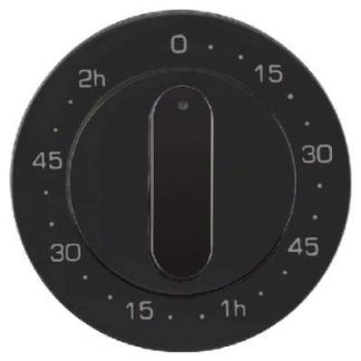 Черно-белая центральная пластина на 120 минут для таймера - Крышка переключателя таймера, черная, 1633...