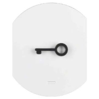 Сенсорный переключатель/стеклянная линза/символьный дверной открыватель - Белая накладка на переключатель/кнопку