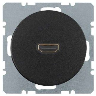 Высококачественная розетка, черная/глянцевая - Базовый элемент с центральной крышкой 3315422045