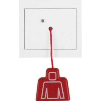 Белый/глянцевый выключатель Polar с рамкой 52027009