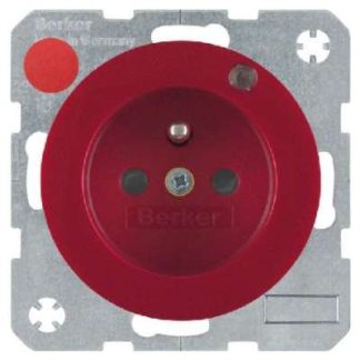 Розетка красного/светлого цвета с предохранительным штифтом - Розетка (6765092022)