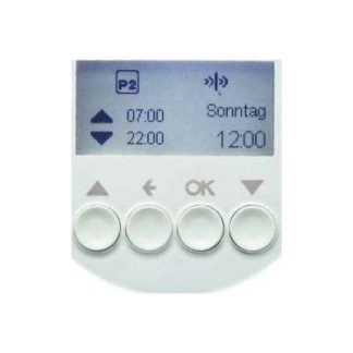 Часы Polar White Glossy для рулонных штор - Управление рулонными шторами 85741139