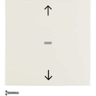 Кнопка управления рулонными шторами, белая, глянцевая - 85241182